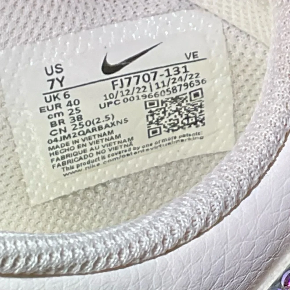 CUSTOM NIKE Low Dunk Pastel Paisley Sneakers, Rhinestones size Y7 woman’s 8 8.5 - Picture 7 of 15